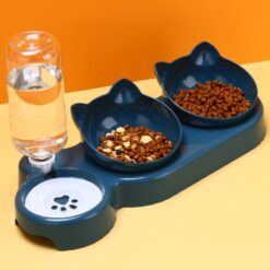 Automatic Pet Water Drinker Food Feeder Bowl