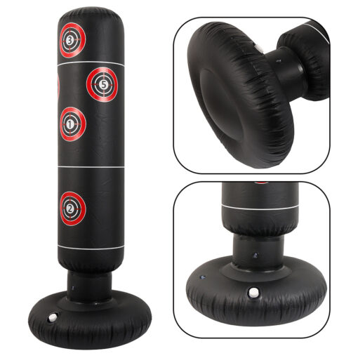 Inflatable Tumbler Fitness Boxing Punching Bag