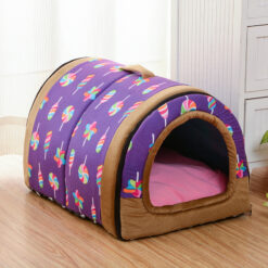 Non-slip Water-resistant Pet Nest Tunnel House