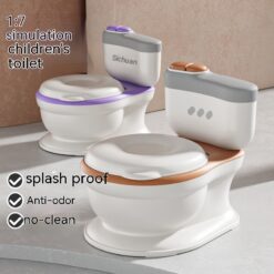 Portable Children's Simulation Toilet Potty Training Bucket