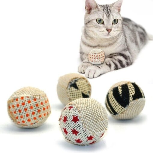 Interactive Cat Claw Chewing Ball Squeaky Toy - Image 10