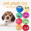 Pet Bite-resistant Educational Squeak Chew Ball Toy