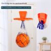 Wall-mounted Household Indoor Air-free Basketball Hoop