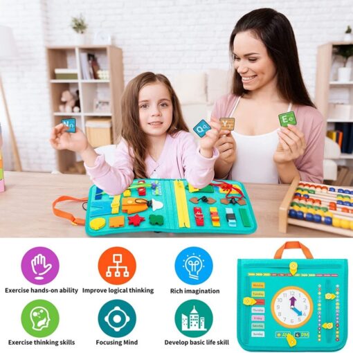 Montessori Clothing Handbag Teaching Aids Children's Toy