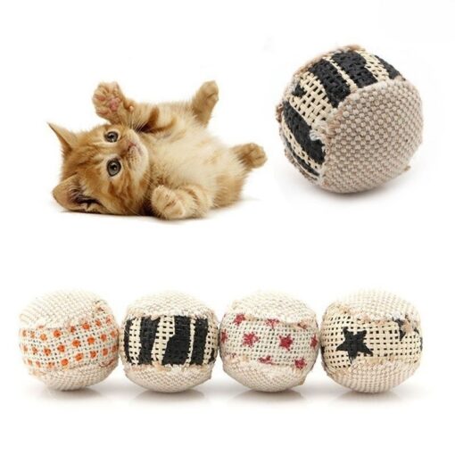 Interactive Cat Claw Chewing Ball Squeaky Toy - Image 9