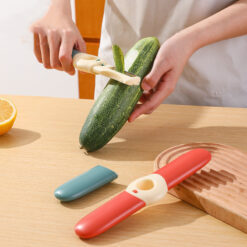 Multifunctional 5-in-1 Double-headed Fruit Peeler Knife