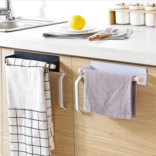 Adhesive Wall-hanging Punch-free Hanging Iron Towel Bar