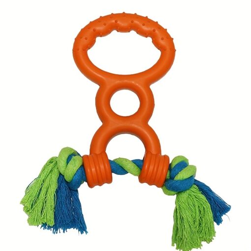 Interactive Bite-Resistant Dog Grinding Teeth Chew Knot Toy