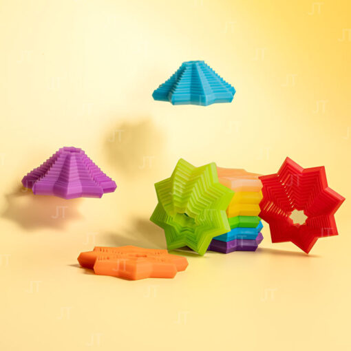 Multifunctional Magic Star 3D Changeable Assembled Toy