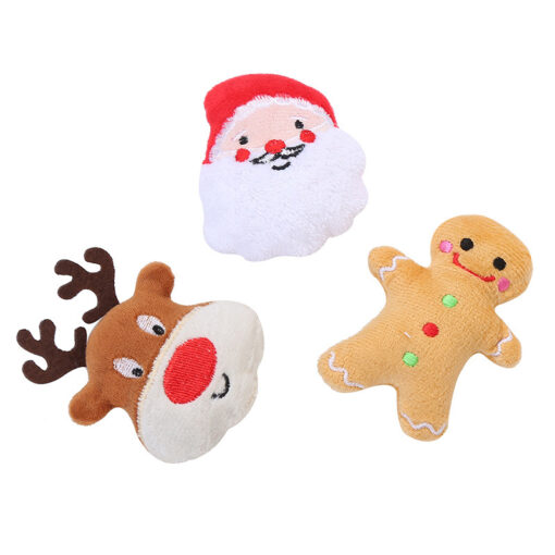 Interactive Cute Christmas Plush Chewing Toys