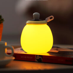 Creative Remote Control LED Bedside Small Night Lamp