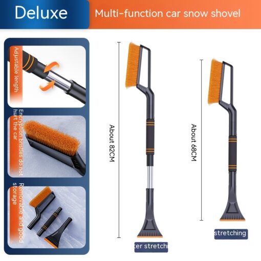 Multi-function Detachable Car Winter Snow Shovel - Image 3