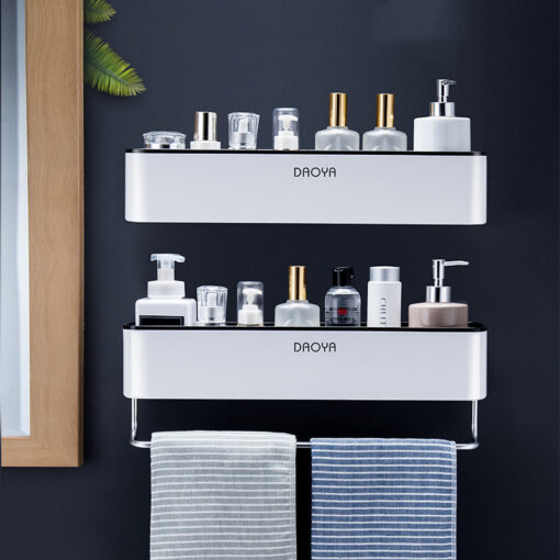 Wall-mounted Bathroom Wall Shelf Storage Rack