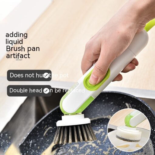 Multi-functional Kitchen Soap Dish Dishwashing Brush