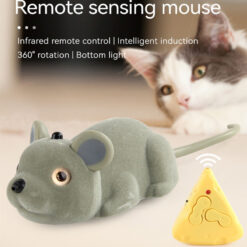 RC Infrared Sensor Mouse USB Rechargeable Pet Toy