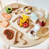 Children's Wooden Play House Simulation Slicer Toy