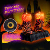 Electric Double Group Halloween Pumpkin Skull Dancing Toy