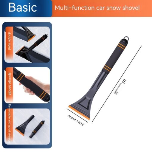 Multi-function Detachable Car Winter Snow Shovel - Image 5