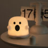 Cute Silicone Small Bedside Night Light Halloween Lamp