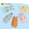 Creative Cute Cartoon Cat Oval Plush Chew Toy