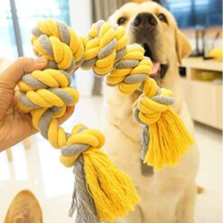 Interactive Cotton Rope Dog Tooth Grinding Toy