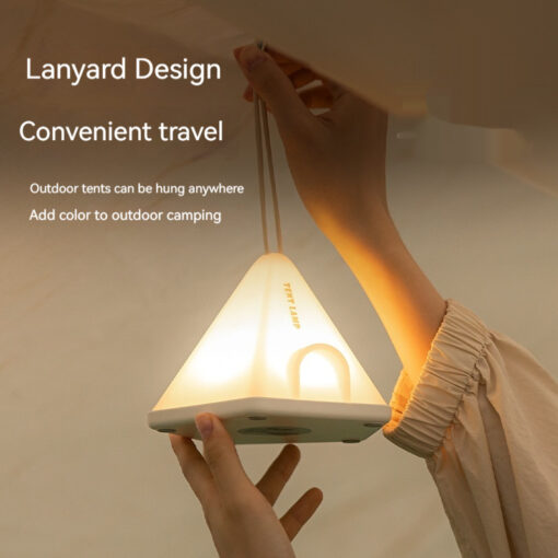 Portable Charging Ambience Light Simple Bedside Lamp