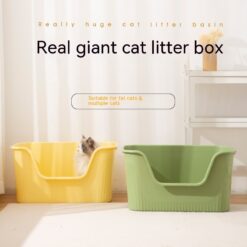 Portable Integrated Anti-splash Cat Litter Basin Toilet