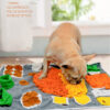 Interactive Dog Slow Hide Food Sniffing Puzzle Mat