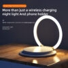 Creative Wireless Charging LED Light Phone Stand
