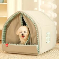 Durable Closed Kennel Winter Warm Dog House