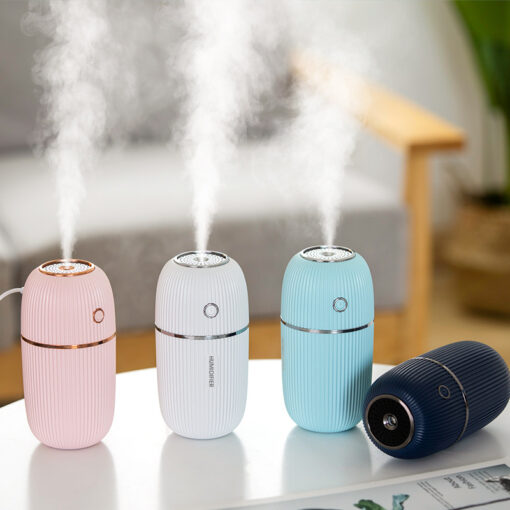 Portable Mini Ultrasonic Colorful Night Light Humidifier