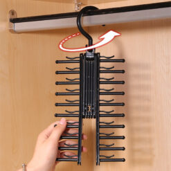 360 Degree Rotation Bow Tie Storage Rack