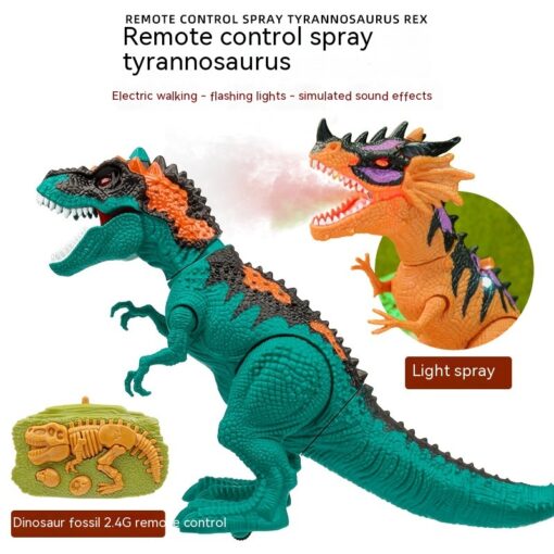 Electric Remote Control Dinosaur Simulation Children's Toy - Image 8