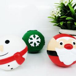 Interactive Bite-resistant Christmas Ball Pet Toy