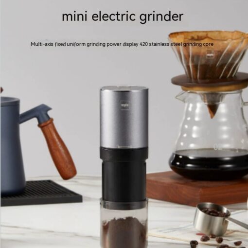 Stainless Steel Mini Electric Coffee Bean Grinder