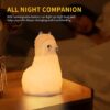 Creative Cartoon Alpaca USB Charging Bedside Lamp