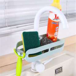 Kitchen Hanging Faucet Snap-on Sink Bathroom Rack