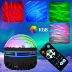 Colorful Aurora Rotating Small Magic Ball LED Lamp