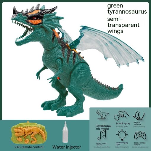 Electric Remote Control Dinosaur Simulation Children's Toy - Image 6