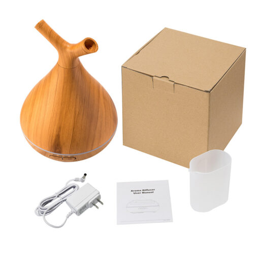 Wood Grain Double Head Spray Nozzle Aroma Diffuser - Image 2