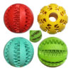 Rubber Food Ball Bite Resistant Dog Tooth Molar Toy