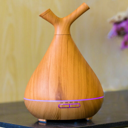 Wood Grain Double Head Spray Nozzle Aroma Diffuser - Image 3