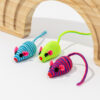 Interactive Elastic Little Mouse Cat Scratching Toy