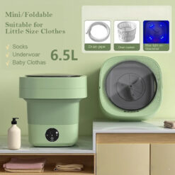 Foldable Mini Socks Underwear Panties Washing Machine
