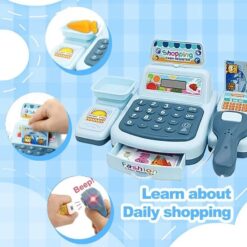 Children Supermarket Cash Register Role Play Model Toy