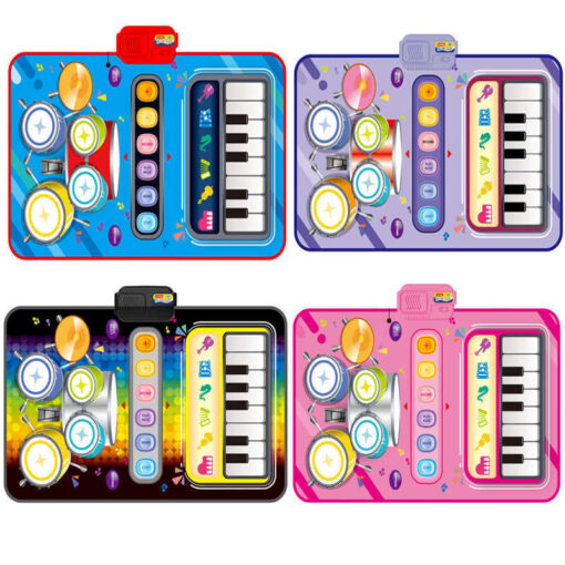 Interactive Children's Music Piano Jazz Drum Mat Toy