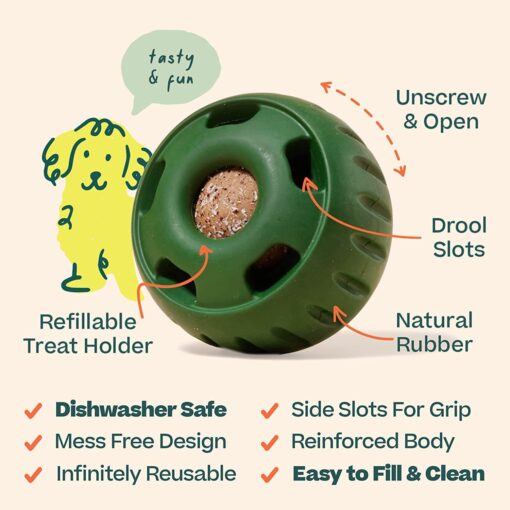 Durable Silicone Pet Slow Food Feeding Leakage Toy