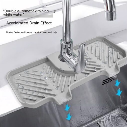 Waterproof Splash-proof Kitchen Faucet Drainage Mat