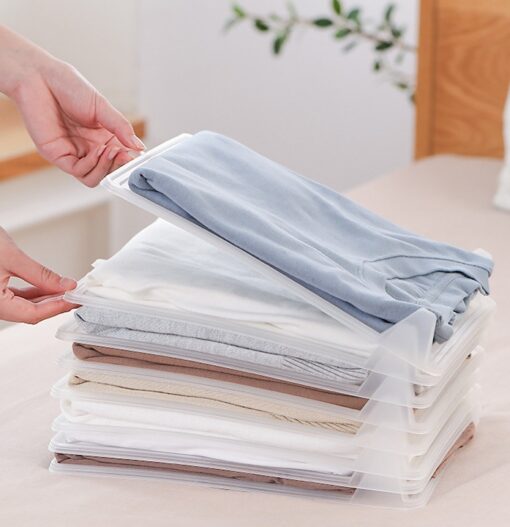 Creative Folding Clothes Storage Tray