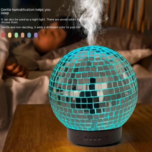 Ultrasonic Disco Ball Aromatherapy Desktop Humidifier